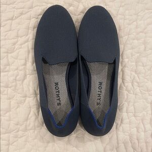 Navy Blue Slip-On Shoes